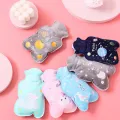1PC Tummy Warmers Hot Water Bottle Rubber Bag Cute Cartoon Warm Relaxing Safe Heat Cold Large Plush Cloth Hot Water Bag. 