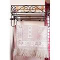 Sturdy and Elegant 12" Metal Wall Quran Stand in Black – Comes with 2 Jaymamaz Hangers – Ideal for Quran Sharif Display and Jainamaj Hanging – Perfect Wall Mount Stand for.