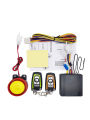 Universal Motorcycle Alarm System One-way with Engine Start Remote Control Key Fob 12V with Overload Protector. 