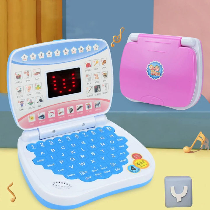 Toy Child Computer Learning Machine Laptop Computer Child Electronic Preschool Language ...