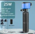Aquarium Internal Filter Double XIN XIU WP-2O8YF 25W, 1700L/H 3 in 1 Built-in Filter Silent Submersible Bio Sponge Aquarium Filter For Fish Tank. 