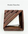 Wooden Tissue box. 