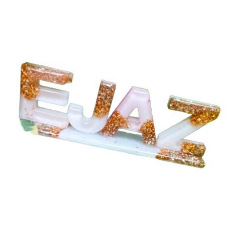 Resin name stand 4 alphabet name stand customized krwa skty hn