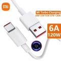 100% Original Xiaomi 120w, 67w, 33w, Turbo Cable 33 Watt 67 Watt 120 Watt Fast Charging 6A For Redmi Note 13, 12/11S/ Note 10/ Note 10 Pro/10S/Note 9 Pro /14c/13c/12/ Cable. 