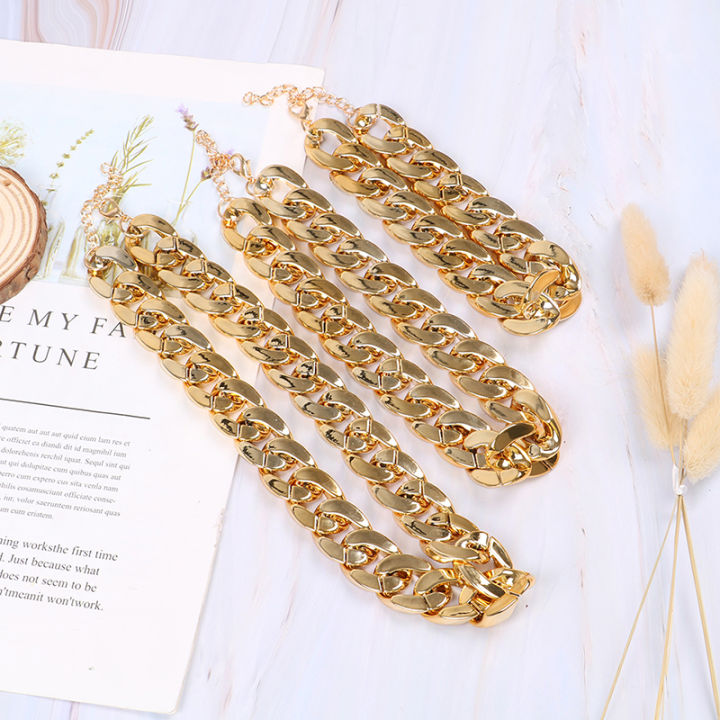 1Pc%20Dog%20Neck%20Chain%20Pet%20Chain%20Collar%20Cool%20Plastic%20Adjustable%20Gold%20Color%20Puppy%20Chain%20Cat%20Chain%20Necklace%20-%20Image%202