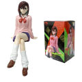 New Anime Dandadan Ayase Momo Shiratori Aira Sitting posture S.H.Figuarts Transformed Assembly PVC Model Toy Action Figures . 