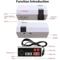 Mini TV Handheld Family Recreation Video Game Console AV Output Retro Built-in 620 Classic Games Dual Gamepad Gaming Player. 