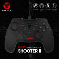 FANTECH GP13 Shooter Wired Vibration Gaming Controller Gamepad Multi-buttons Easy Grip For PC Gaming Laptop PS3 - Black. 
