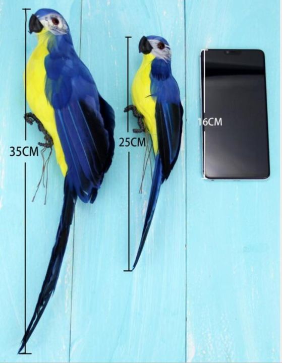25/35cm%20Creative%20Handmade%20Simulation%20Parrot%20Animal%20Bird%20Garden%20Props%20Decoration%20Miniature%20Feather%20Lawn%20Doll%20Ornaments%20-%20Image%206