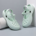 Bebealy Fashion Thick Sole Slippers Women Outdoor Wear-resistant Leisure Sandals Classic EVA Shoes Waterproof Beach Shoes Women. 