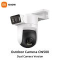 NEW Xiaomi Outdoor CW500 Dual Camera Version IP66 Security Protection CCTV AI Detection Full-Color Night Vision Smart Home. 