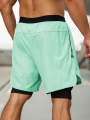 Men's casual sporty trendy running shorts.