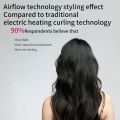 SenCiciMen Hair Styler Curling Iron Hair Hot Air Brush Curling Barrel Hair Dryer Salon Professional Curly Straight Hair Styler tinsol thermal brush. 