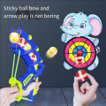 Catapult Sticky Ball Bow & Arrow Target, Parent-Child Interactive Throwing & Shooting Dart Board Game Toy. 