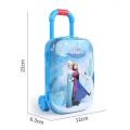 New Disney Frozen 2 elsa anna Makeup set with box case Cosmetic box set Handbag Suitcase kids Dressing toy. 