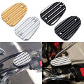 For Triumph Bonneville T100 T120 Black America Speedmaster Front Brake Reservoir Master Cylinder Disc Cap Cover Motorcycle Parts.