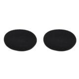 Hiegi sponge earphone for AKG k420 k24p k412p 1 pair (black)