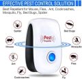 Electronic Ultrasonic Anti Insect Mosquito Pest Reject Mouse Killer Magnetic Repeller white. 