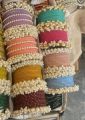 Pearl And Velvet Bangles Set For Girls And Women/ Trending/Fashion/Bangles. 