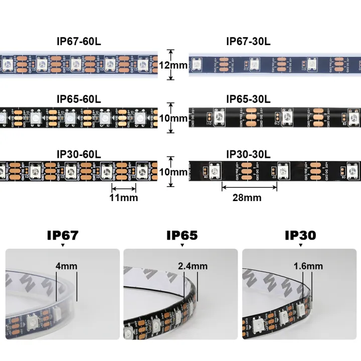 WS2812B%20Led%20Lights%20DC5V%20RGB%20Led%20Strip%20Light%20Individually%20Addressable%20Led%20Lights%20IC%20Magic%20Strip%20Light%20Black%20White%20PCB%20IP30%2065%2067%20-%20Image%204