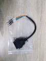 16pin Jumper Tester Connector OBD2 Male 5Pin Adapter Connection To Female 16 Pin Can K Line DIY Car Truck Extension Cable Tool.