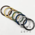 NH35 High Quality 38mm GMT Ceramic/Aluminum 1 PCS Bezel Sloping Diving Watch Insert NH34 NH35 NH36 2824 Watch Replace Watch Ring. 