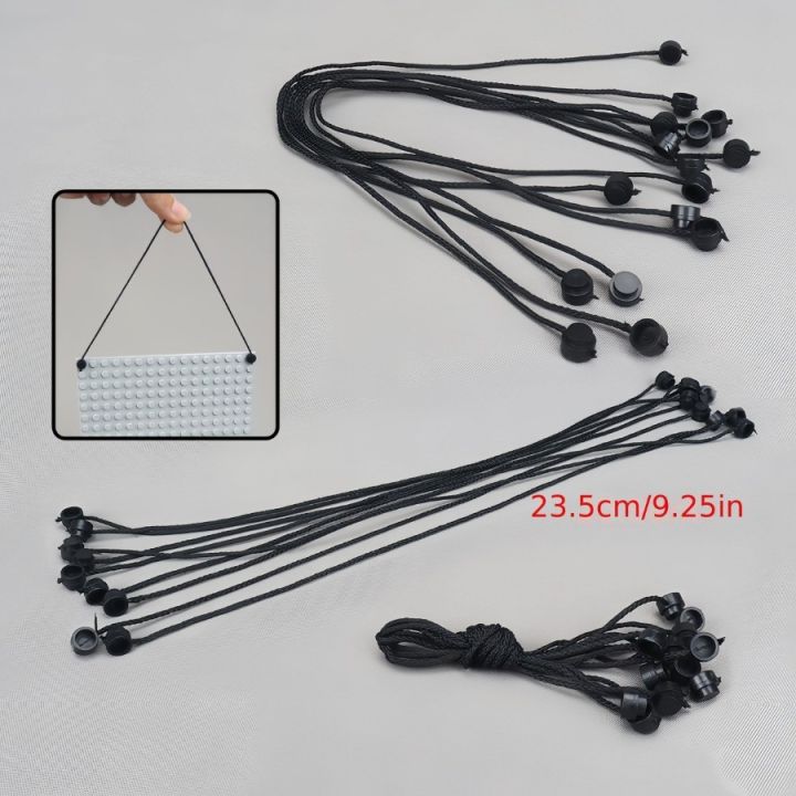 5pcs%20Black%20Spider%20Silk%20Rope%20Connectors,%2023.5cm%20Building%20Bricks%20Chain%20Building%20Block%2014226%2063141%20Accessories%20High-Tech%20MOC%20Blocks%20-%20Image%202