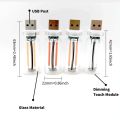 Portable USB Touch Night Light Plug and Play LED Incandescent Filament Lighting Decorative Ambient Lamp for Car Bedroom Camping. 