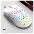 RAIKU G701 Wired 6 Keys Mouse Colorful Lighting Gaming and Office For Microsoft Windows and Apple IOS System.