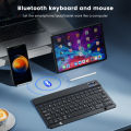 Wireless Keyboard Bluetooth-compatible Keyboard For Android IOS Windows Mini 78-Key Gaming Keybaord for PC iPad Tablet Keyboard. 