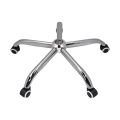 Office Revolving Chair Steel Base with wheels. 
