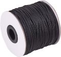 1.5mm 100 Yards Black Nylon Cord Wind Chime Cord Replacement Braided Lift Shade Blind String for Windows Roman Rollers Repair. 