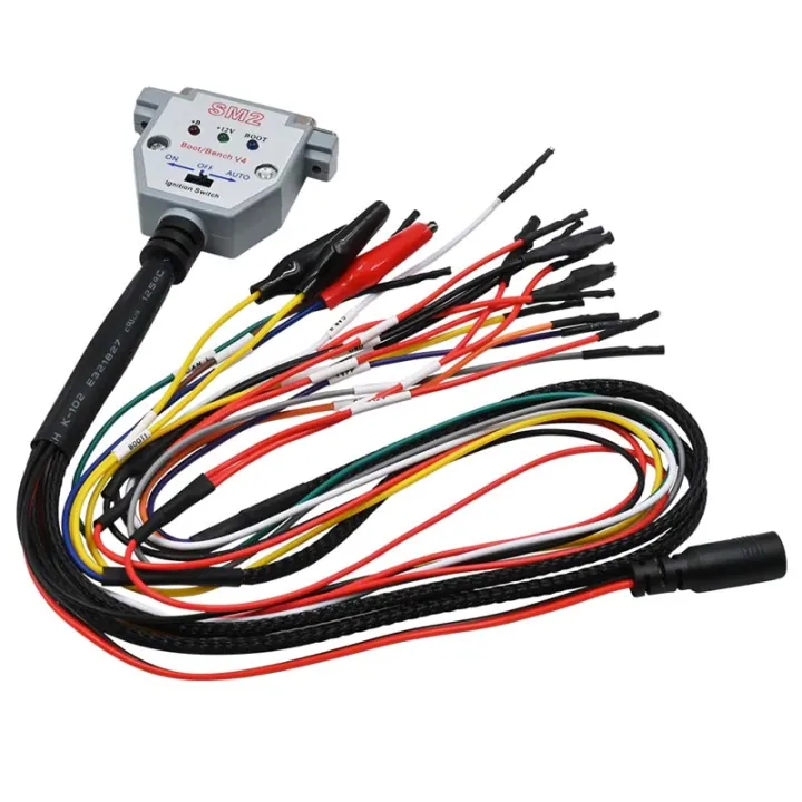 Lot De 3 Câbles DB25 ECU Avec LEDs – Pour SM2 PRO+ J2534 VCI – Lecture/écriture Batt VCC Kline CAN-L