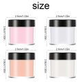 1/4pcs Nail Acrylic Powder White Clear Pink Nude French Acrylic for Extension Crystal Nail Glitter Nail Tip Carving Tool. 