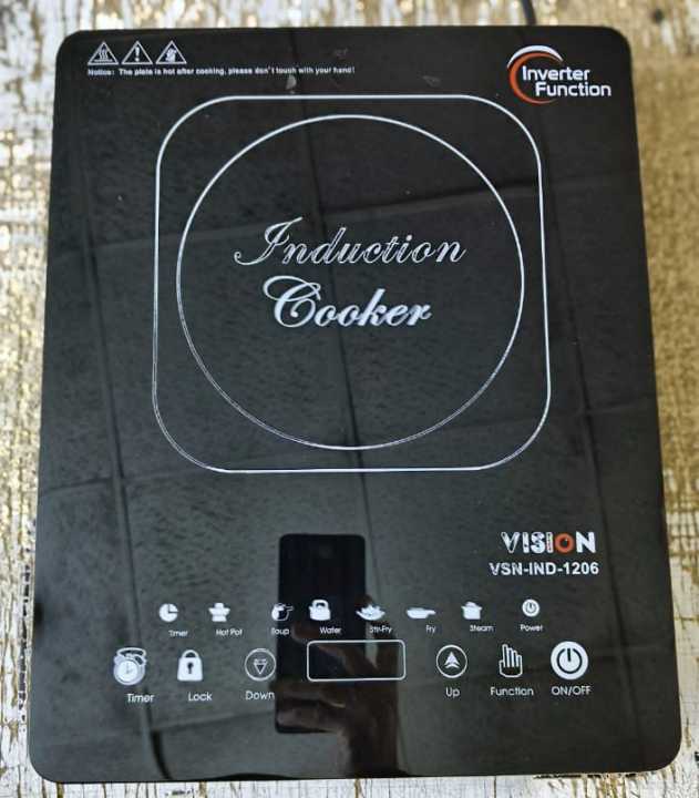 VISION TOUCH CONTROL INDUCTION COOKER