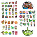 MINISO Disney Toy Story Shoe Charms Cartoon Bath Lightyear Clogs Sandal Garden Shoe Decoration Accessories Buckle Fit Kids Gifts. 