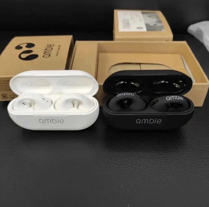Ambie Wireless Ear Clip Bluetooth 5.3 Headphones Ear cuffs Sport outdoor headset