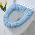 Y Nordic Style Toilet Mat Household Toilet Seat Winter Thickened Toilet Seat Universal Closestool Cushion Washable. 