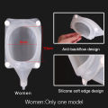 Urine Collector Hypo-allergenic Silicone Adults Urinal Urine Incontinence Catheter Bags for Elderly Men Women Male Female Toilet. 