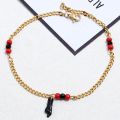 Pulsera Mano De Azabache Bebe Filled Lucky Hand Baby Azabache Bracelet Jewelry for Women Girls Charm Gifts. 
