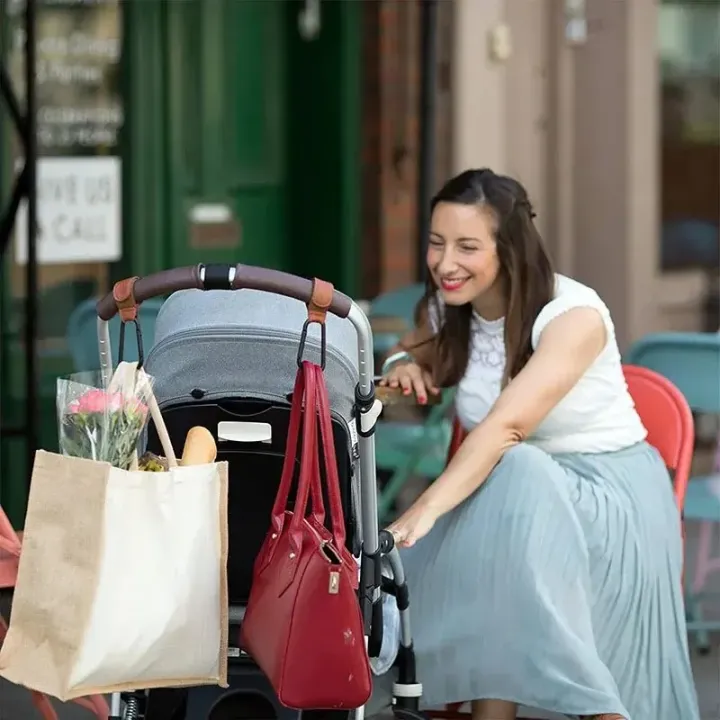 Stroller%20Hooks%20Baby%20Diaper%20Bag%20Hook%20Stroller%20Organize%20PU%20Leather%20Adjustable%20Pram%20Multi-function%20Hook%20Strong%20Bearing%20High%20Quality%20-%20Image%204