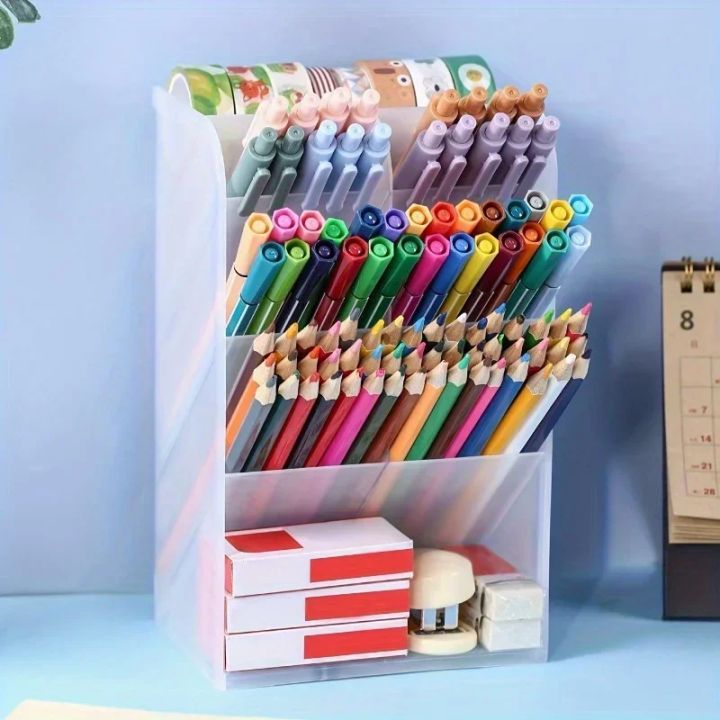 Pencil%20Holder%20&%20Desk%20Organizer!%20Multi-Functional%20Stationery%20Tray%20for%20Pens/Pencils%20%E2%80%93%20Office%20School%20Supplies%20-%20Image%204