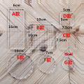 Clear Acrylic Stamp Block Use Clear Cling Mounted Rubber Stamp DIY Scrapbooking Clear Photo Album Decorative Handmade Tools. 