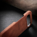 Luxury Solid Color Matte Leather Wallet Card Slot Skin Texture Phone Case For Google Pixel 9 Pro XL 8 8A Pro Bumper Back Cover.