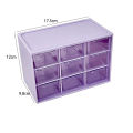 Dustproof Multi-Grid Desktop Drawer Organizer - Portable Storage Box for Jewelry, Cosmetics, Desk Drawer Organizer Box.