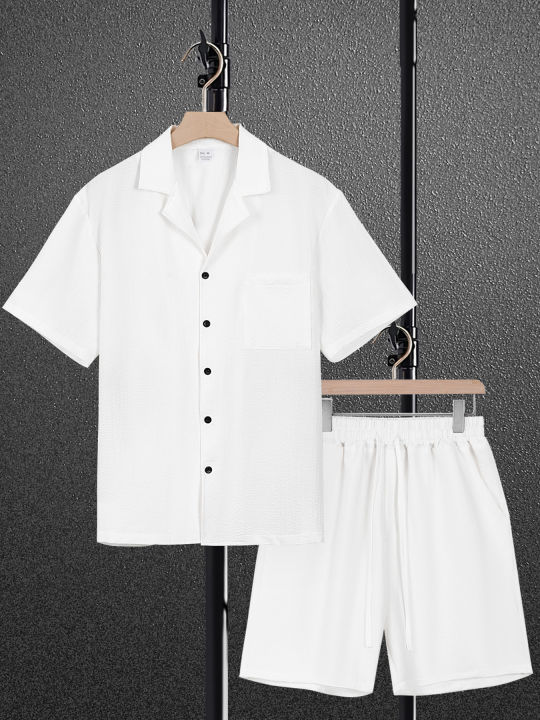 New%20Men's%20Summer%20Casual%20Sport%202%20Piece%20Sets%20Fashion%20Cotton%20Linen%20Short%20Sleeve%20Shirt%20and%20Shorts%20Suit%20Men%20Loose%20Sport%20Shirt%20Outfits%20-%20Image%204
