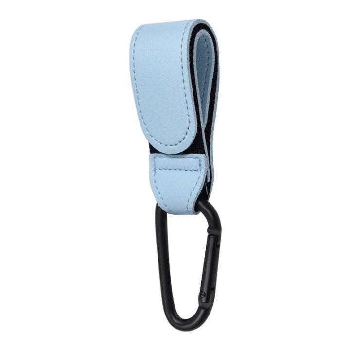 1/2PCS%20Baby%20Stroller%20Hooks%20-%20PU%20Leather%20Pram%20Organizer%20for%20Diaper%20Bag%20Travel%20Accessories%20with%20Climbing%20Buckle%20-%20Image%207