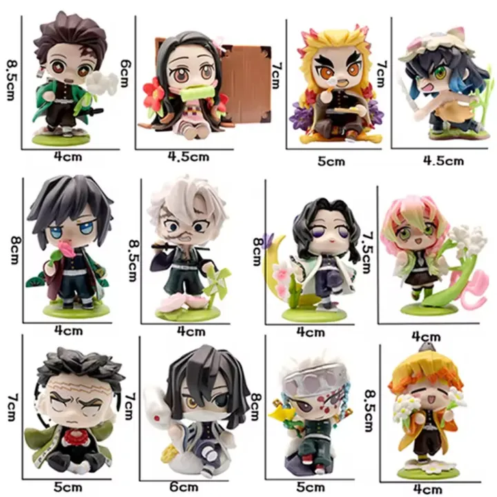 Demon Slayer Blind Box Kamado Nezuko Kanroji Mitsuri Kimetsu No Yaiba ...