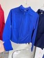 Woman's Sports Jacket Zip Up Gym Clothes Long Sleeve Workout Seamless Top Speed Activewear Yoga Pilates Running Coats.