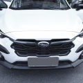 For Subaru Crosstrek 2023 2024 Carbon Fiber Style Car Grille Trim Strip Cover Accessories. 